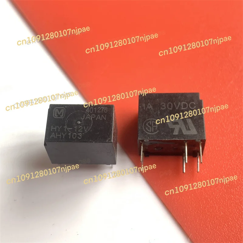 

5PCS HY1-12V Ahy103 news Signal Relay 12V 1A One Open and One Closed 6-Pin Genuine