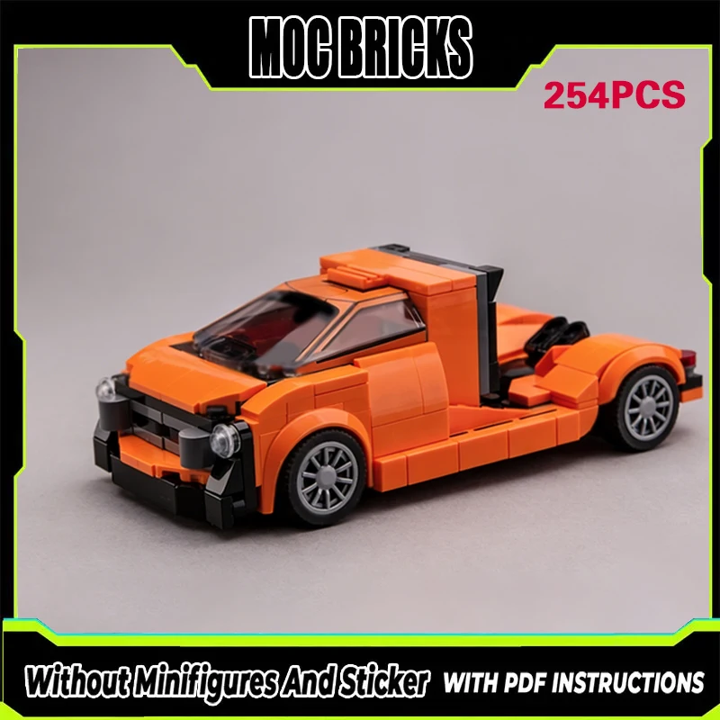 

City Car Model MOC Building Bricks Classic Heavy-Duty Truck Modular Technology Gifts Holiday Assemble Children Toys Suit