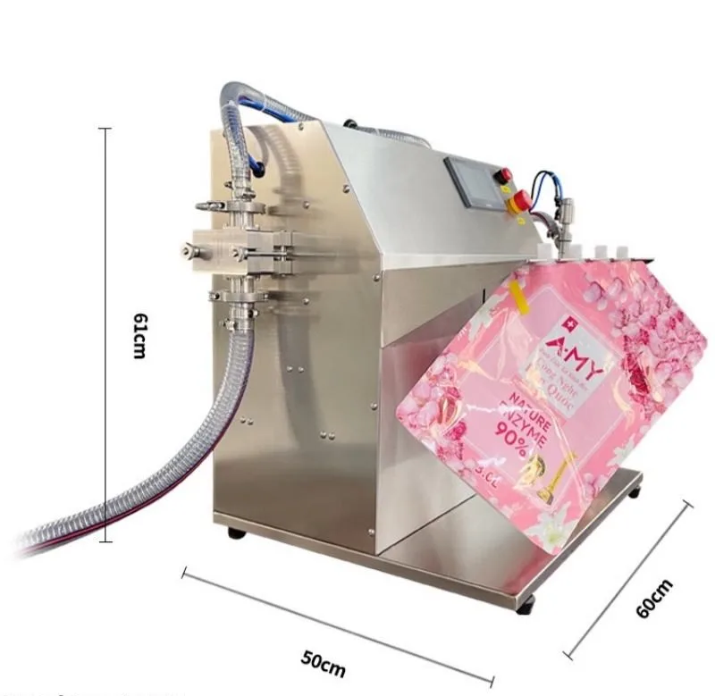 Specialized Fully Automatic Spout Pouch Filling Machine for Liquid Lotion Juice Oil Milk