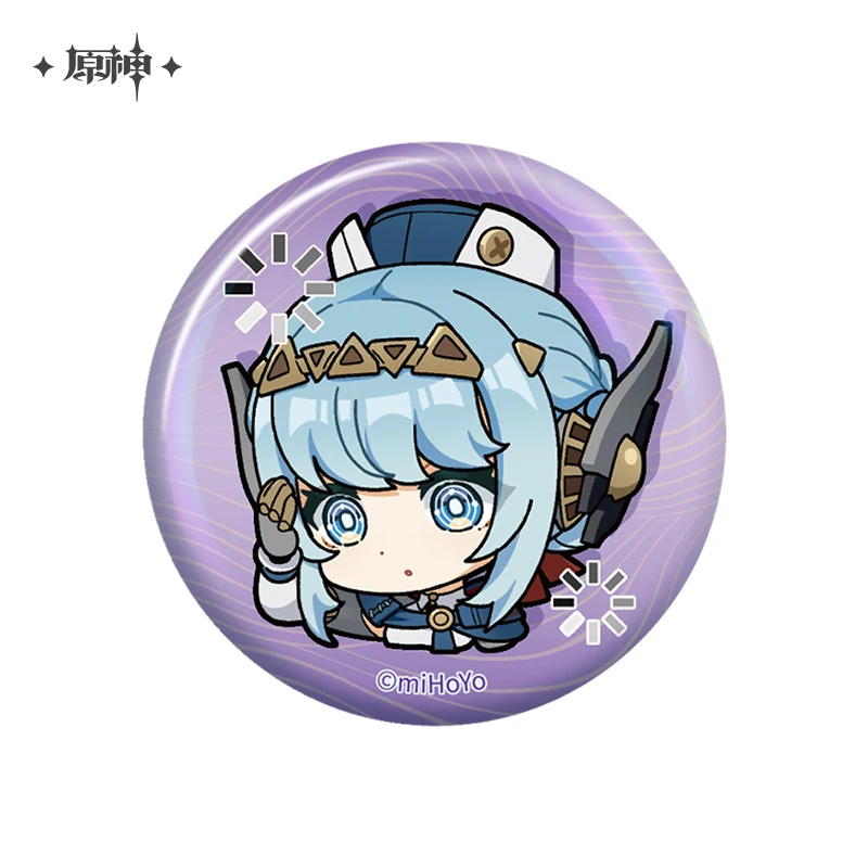 [Mâhandise officielle] Pré-vente Genshin Impact Nod-Krai Personnages Chibi Expression Badges Expédition en décembre 2025 Pré-commande