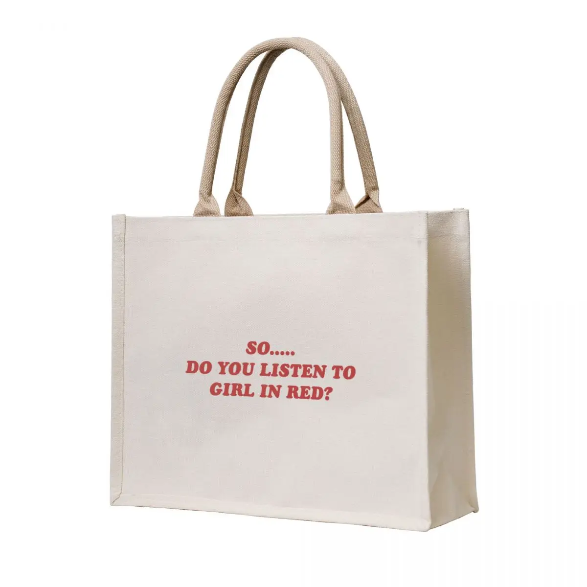 

Girl in red Tote Bag Women's shopping bag personalized tote tote bag men's