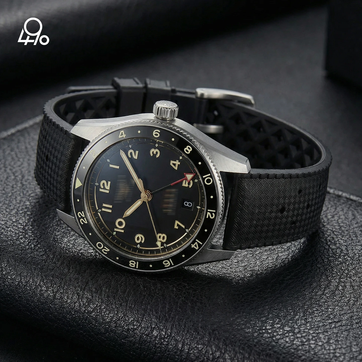 

Ремешок для часов из каучука FKM 20 мм 22 мм, быстросъемный, водонепроницаемый, спортивный, универсальная замена для Seiko, Citizen, Longines