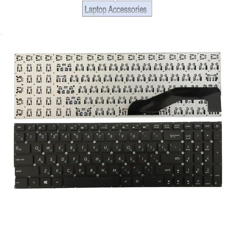 Russsian Keyboard For Asus X540 X540L X540LA X544 X540LJ X540S X540SA X540SC R540 R540L R540LA R540LJ R540S R540SA RU Black