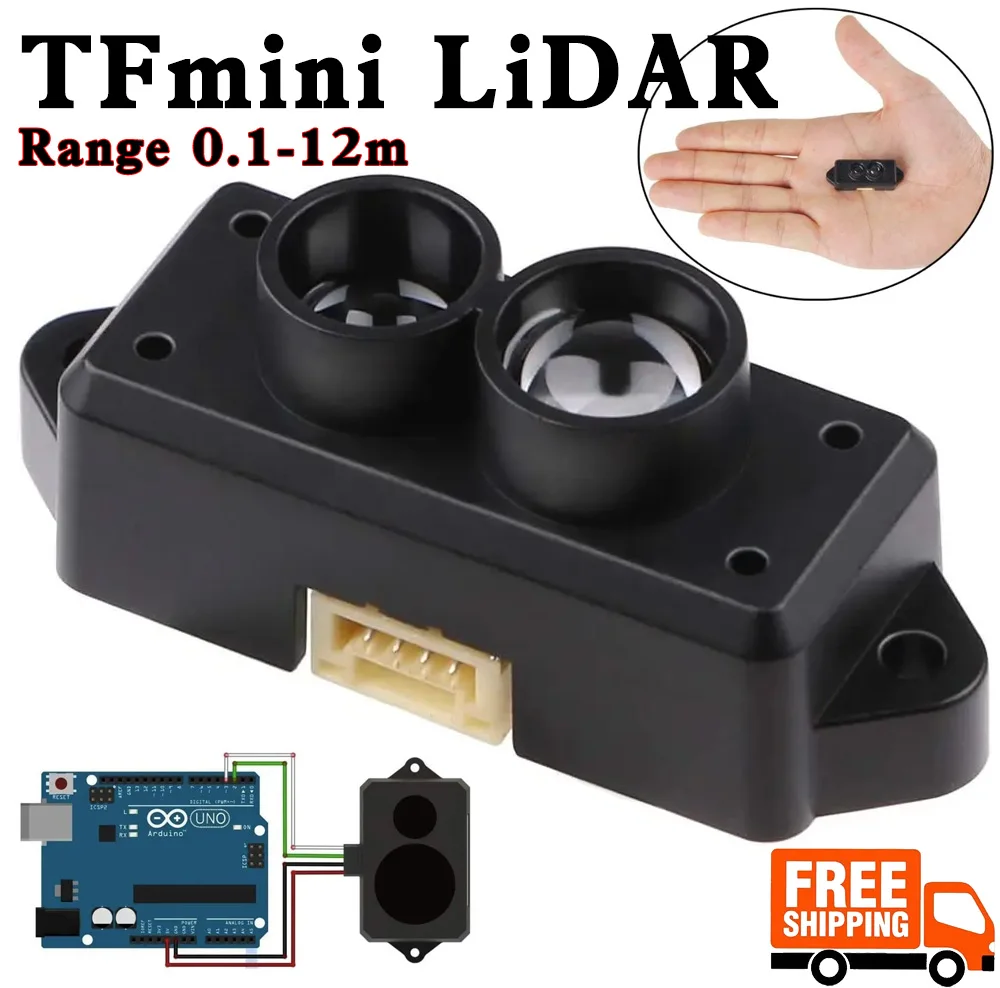 Mini Lidar sensor Single point ranging module Distance measuring Arduino smartcar Robot obstacle avoidance Level measurement kit