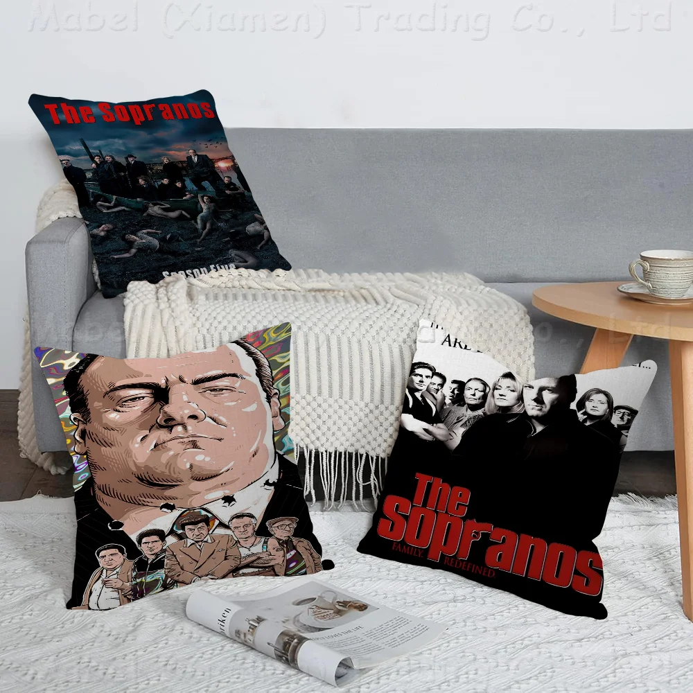 

The Sopranos Classic Movie Pillowcase Toon Gift Cushion Cover Bedroom Home Sofa Chair Seat Decor Pillow Case