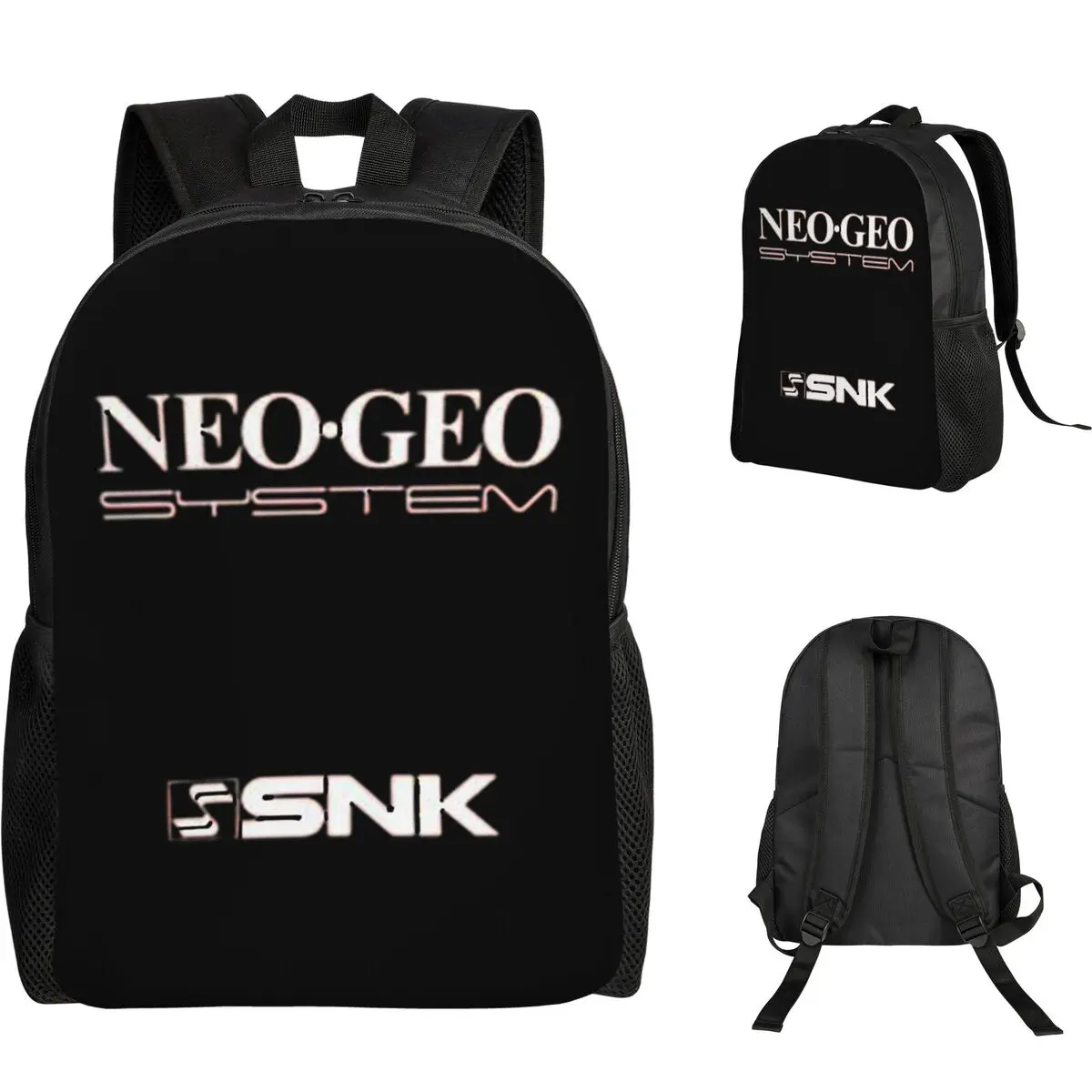 

Рюкзак Neo Geo Logo Neogeo Arcade для студентов, школьников, мальчиков и девочек, сумка для книг, школьная сумка, сумка для ноутбука, сумка через плечо