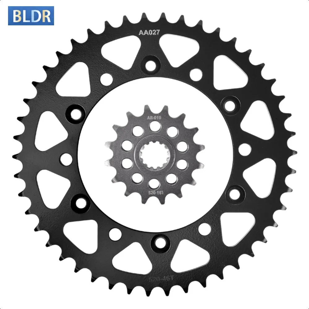 

520 46T 16T Motorcycle Front Rear Sprocket Gear Wheel Cam Kit for Yamaha FZ6R FZ6 2009 FZ-6R 2011-2017 XJ6 XJ6 ABS FZ1YCG