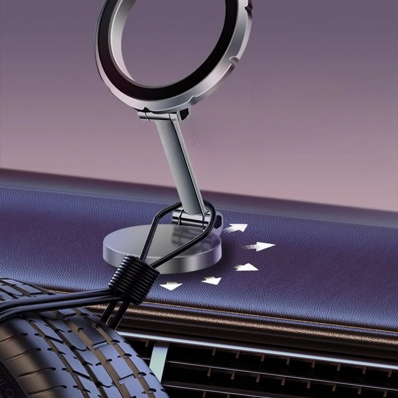 

2025 New Car Phone Holder, Ultra-Strong Magnet, 360° Swivel, Secure Dashboard & Windshield Mount