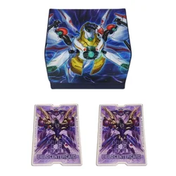 Yu Gi Oh Card Box Raidraptor Ultimate Falcon Ocg Tcg Ptcg Trading Card Storage Box Protector Case Pu Leather Collection Box 100+