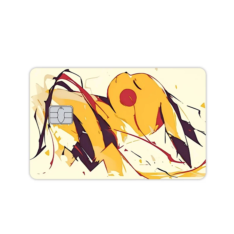 Squirtle Mimikyu Karten-Skin-Aufkleber Graffiti Comics Deko Wasserfeste Aufkleber Kawaii Abziehbilder Matt Schüler Cartoon Geburtstagsgeschenk – Detail 7