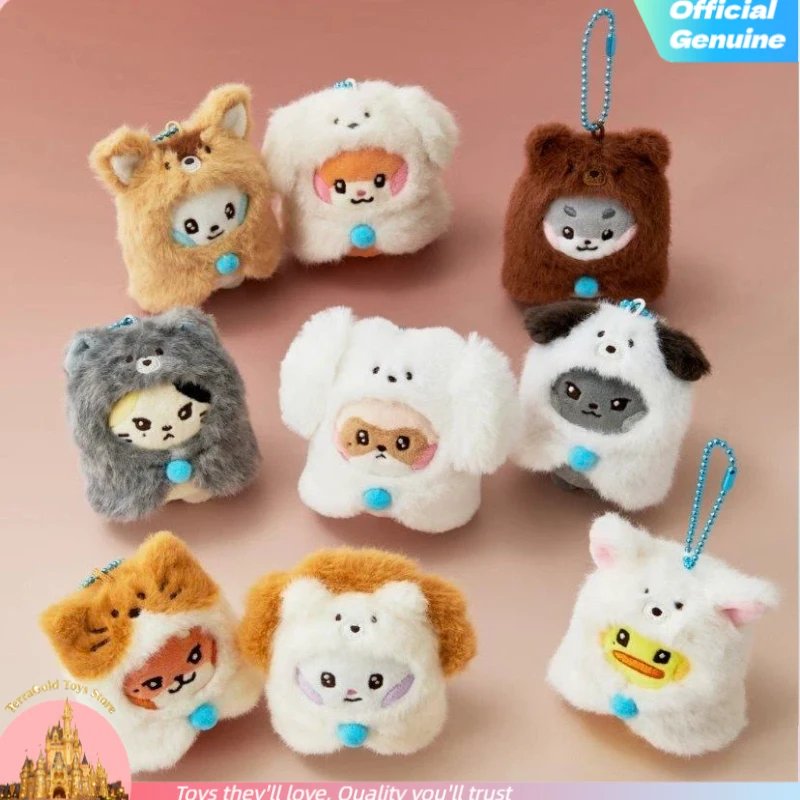 

Original Zeroni Animal Series Plush Zb1 Cape Pendant Keychain Heart-Shaped Ball Star Merchandise Zhanghao Hanbin Ricky Girl Gift