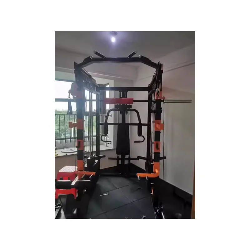 Comprehensive Training Equipment, Multi-functional Smith Machine,Fitness Equipment, Deep Squat gantry, Horizontal Push Frame
