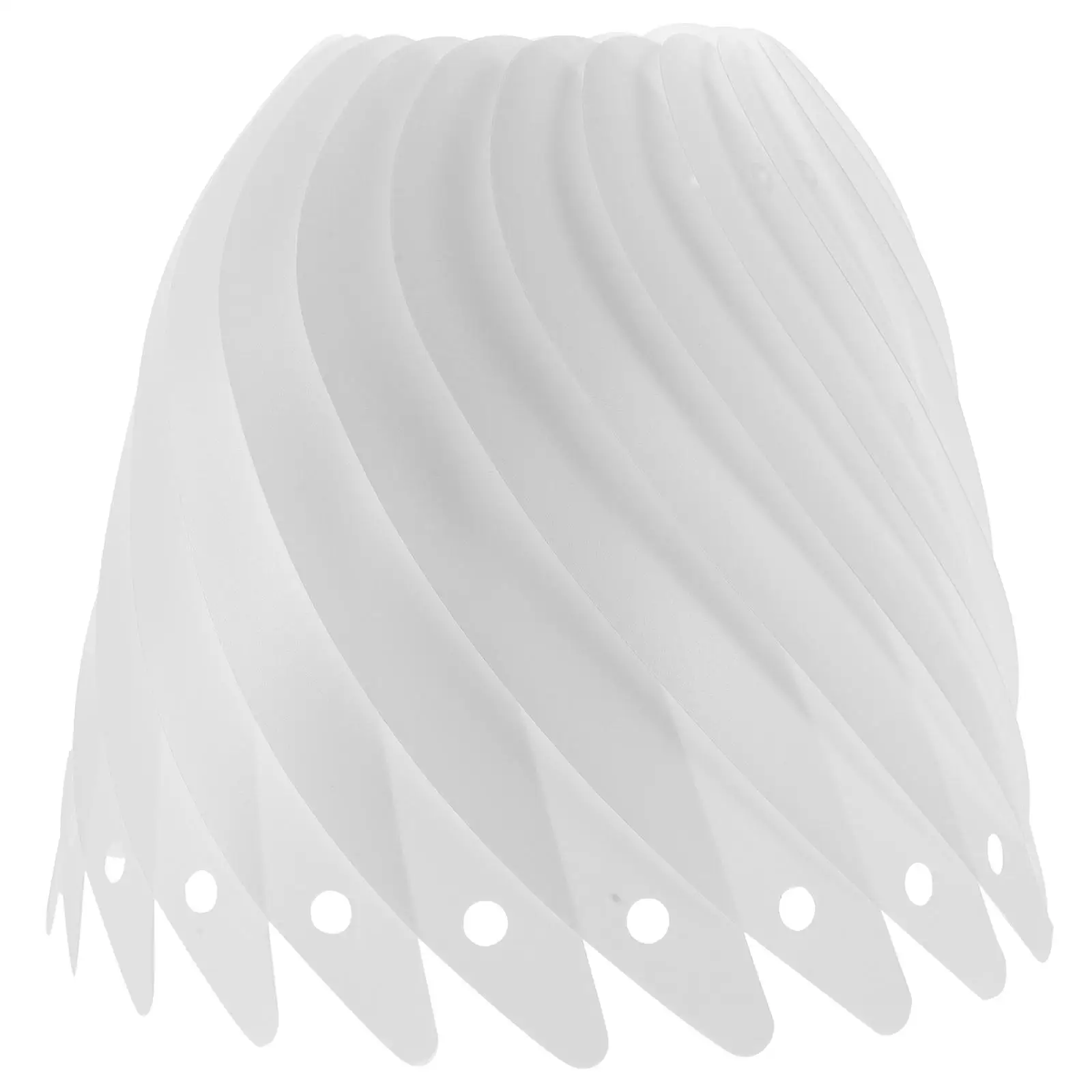 

Plastic Lampshade Cover Replacement Hanging Pendant Lampshades Decor Modern Style Compact Size Easy Install Versatile Soften