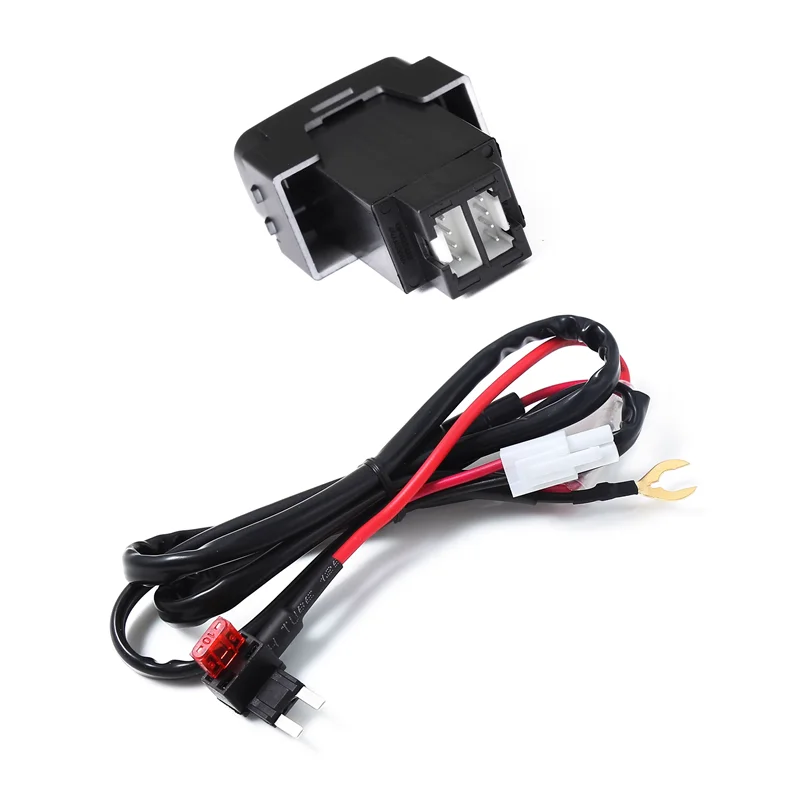 1pc Quick Charge Car Charger TYPE-C PD USB Interface Socket Use For Mitsubishi Outlander Lancer Pajero Sport ASX V73 V93 V97