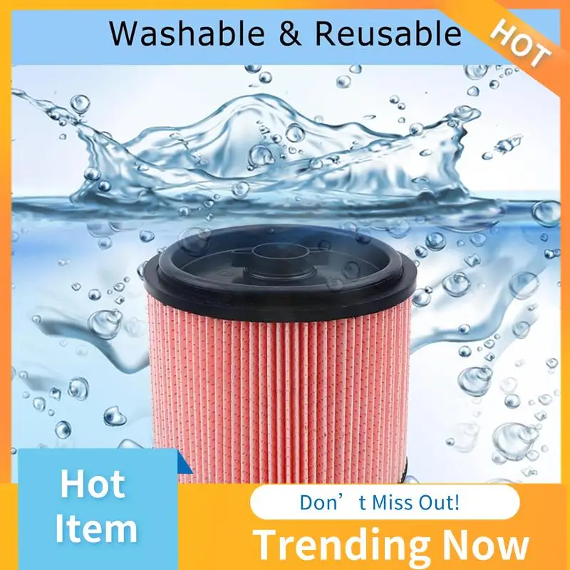 

AB08-2Pcs HEPA-фильтр для картриджа с тонкой пыли Vacmaster, фильтр и фиксатор от 5 до 20 галлонов для влажных/сухих пылесосов, VCFF