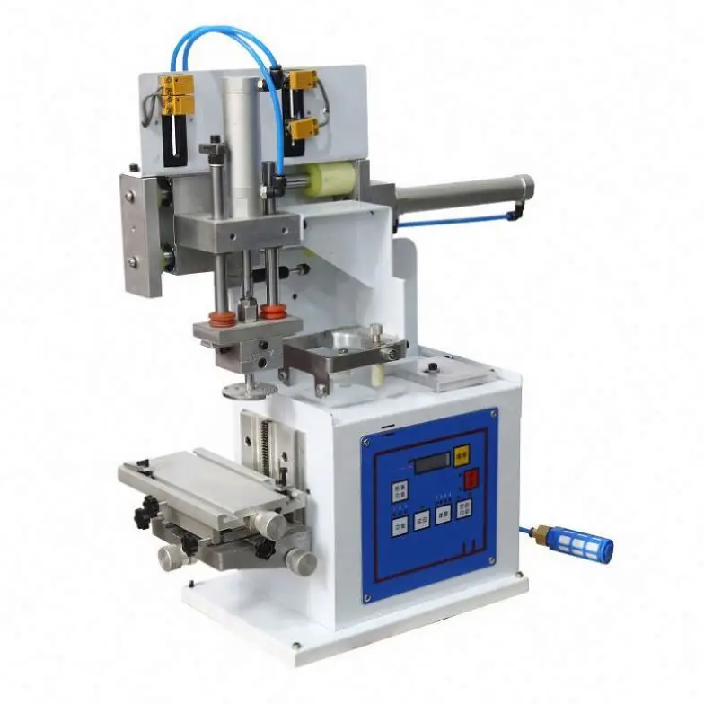 Small Manual Monochromatic Ink Cup Printing Machine Automatic Counting Plastic Mobile Phone Shell Ink Plate Printing Machine