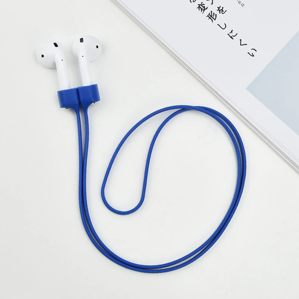 Soporte de silicona antipérdida para auriculares y correa de cable para AirPods Pro 1 2 3 con tecnología de succión magnética