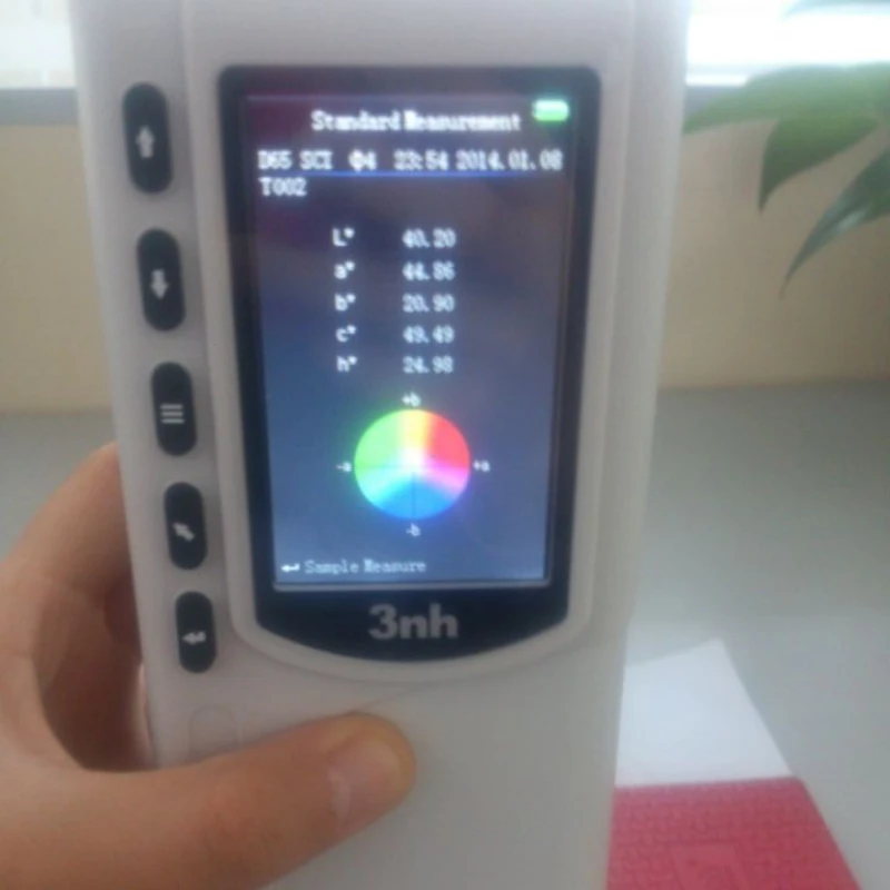 

Cheap color meter NR110 with small aperture 4mm compare to wsc-s colorimeter and color difference meter