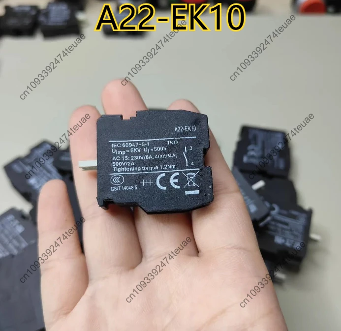 1pcs new A22-EK10 contact module normally open contact