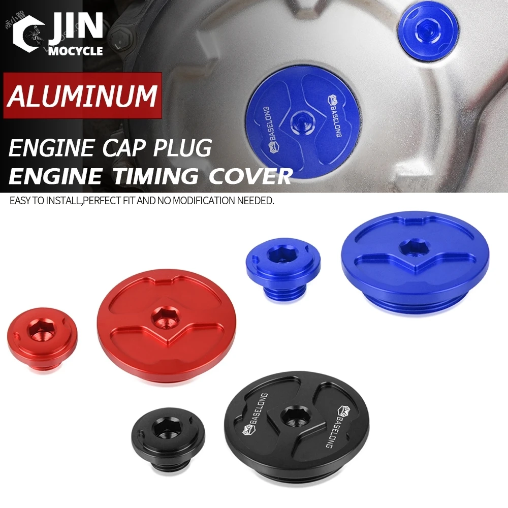 

CNC Dirt Bike Engine Timing Plug Cover For Honda CRF 150 250 R X CBR600RR CBR1000RR TRX CRF150R CRF250R CRF450R CRF450X TRX400EX