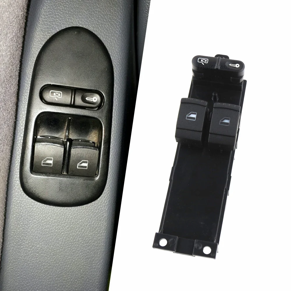 Window Lifter Switch window Control 6Pin Red Light 1J3959857 1J3 959 857 For VOLKSWAGEN VW Passat B5 Golf Jetta seat