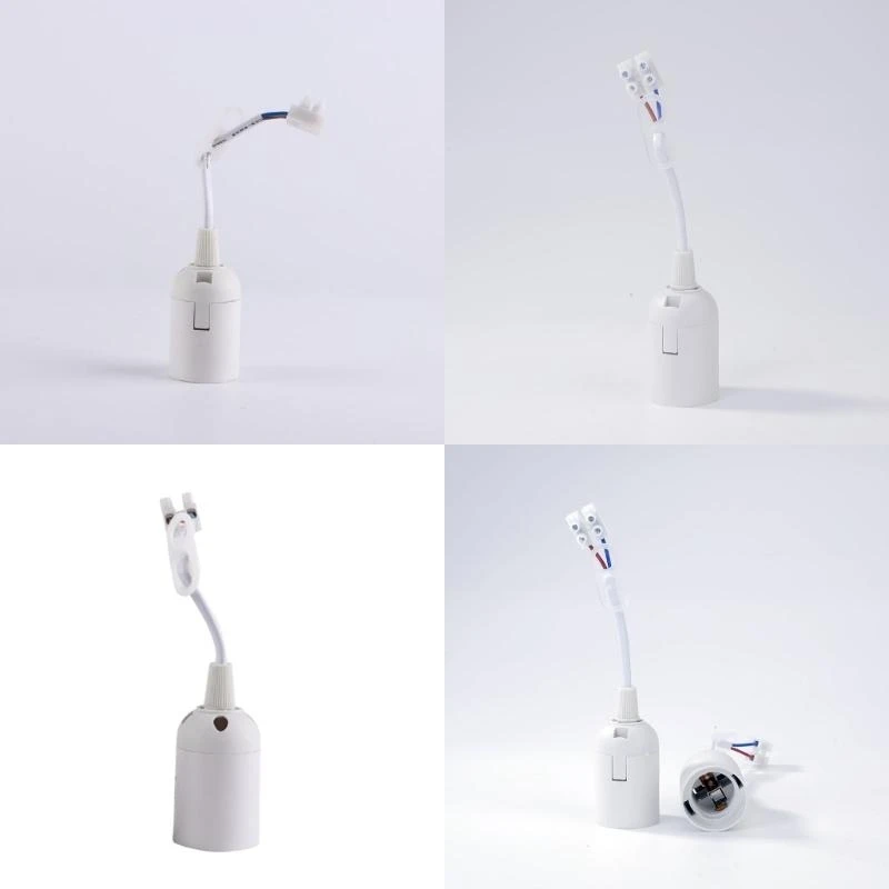 E15 to E27 Lamp Socket Adapter - close-up view