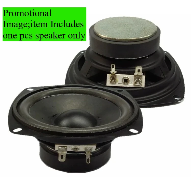60mm-Ferrite Magnet HOT Multimedia 4Inch RMS 15W 4Ohm/8Ohm mid-range 84DB 110Hz-17kHz Horn 105mm Full Range Iron Basket Speaker