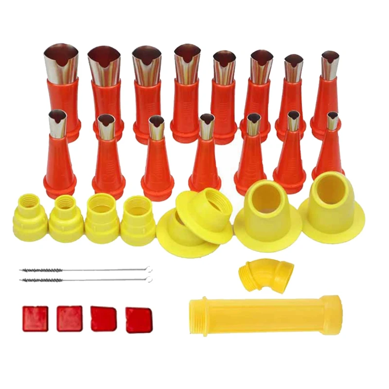 

31 Stainless Steel Caulking Finisher Caulk V Nozzle Applicator Glue Silicone Caulking Tools Sealant Kitchen Bathroom