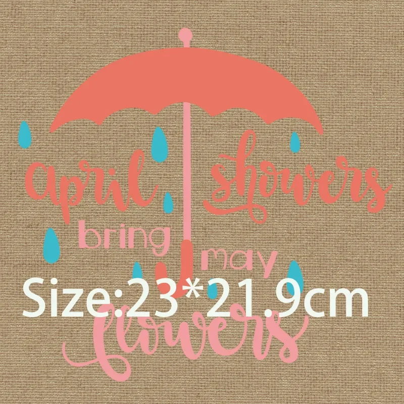 Spring Is In the Air April Showers, Bring May Flowers, Spring Makes Me Happy Love Grows Here DTF T-shirt Heat Transfer