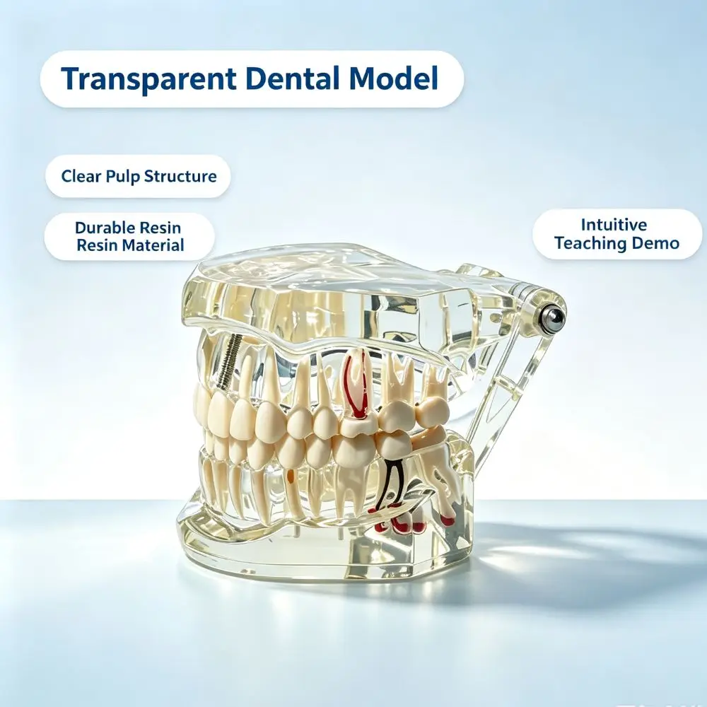 Teeth Model Implant Disease Dentist Studying Model With Restoration Bridge Tooth Demonstration Models For Patient Education