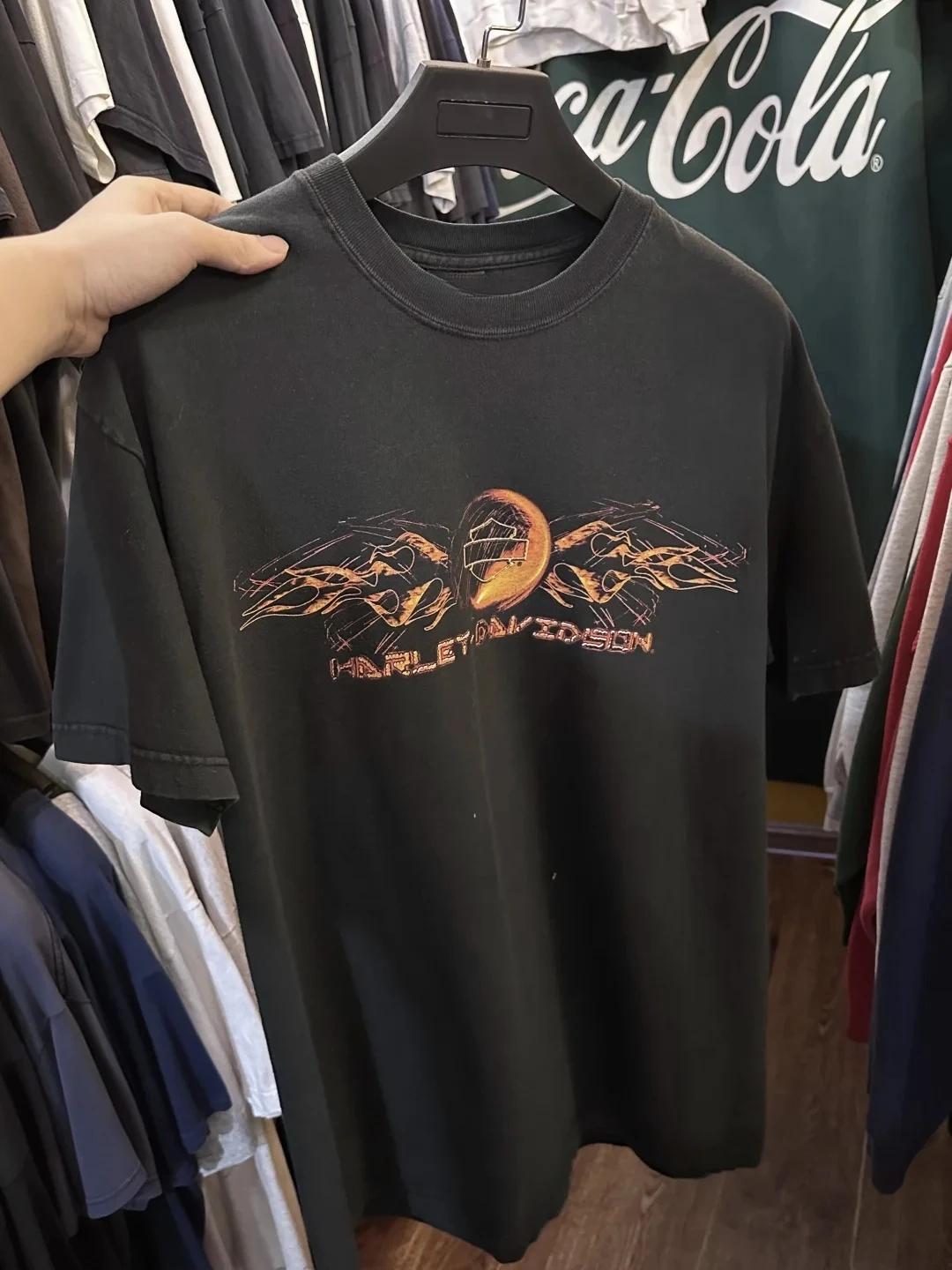 2025 ハーレーズ パンアメリカ メンズ カジュアル Tシャツ、ダビッドソン プリント半袖 Tシャツ S-4XL トレンディな高品質ストリート Tシャツ