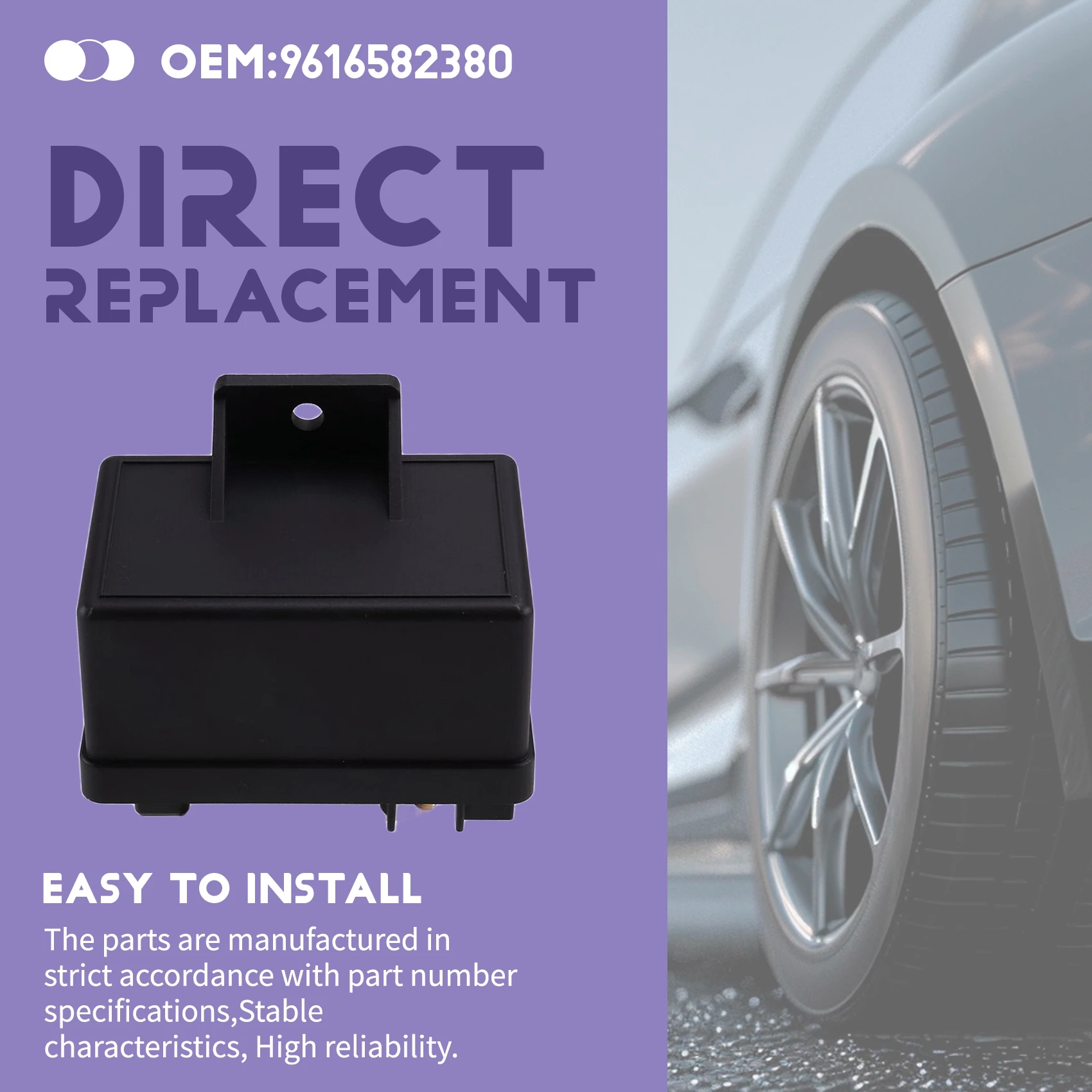 Relay Busi Pijar A43T Untuk Mobil Citroen Jumper Untuk Partner Nomor Suku Cadang 598127 9615938380