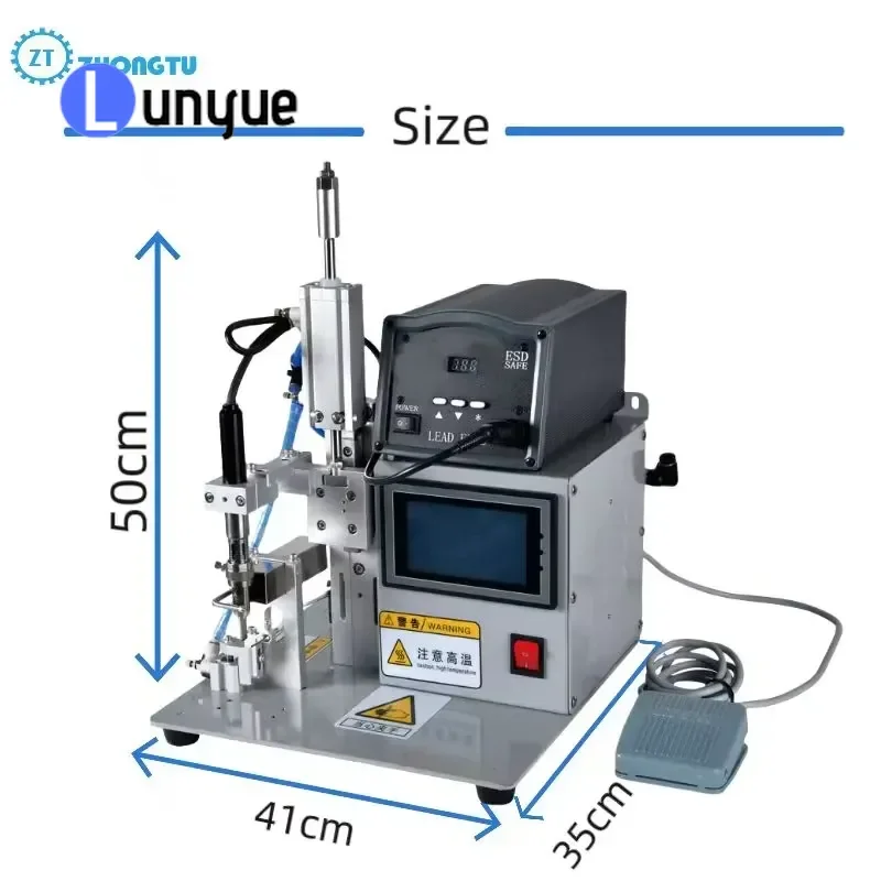 Portable Semi Automatic Soldering Machine for Electrical Connectors Light Strips Compact Power Tool for DIY Repair Home Use