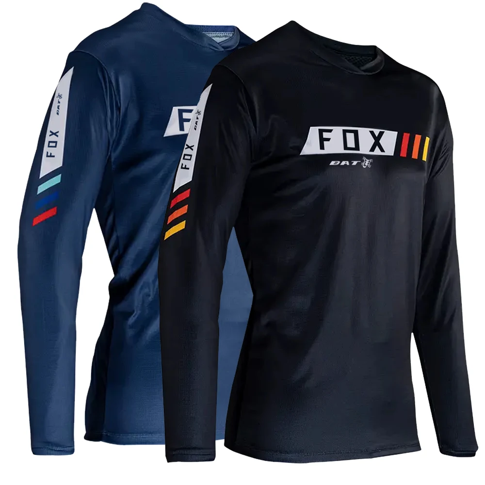 

Men's MTB Jersey BAT FOX Downhill T-Shirt Mountain Bike Jersey Quick-Dry Motorcycle Racing Shirt Maillot Ciclismo Hombre