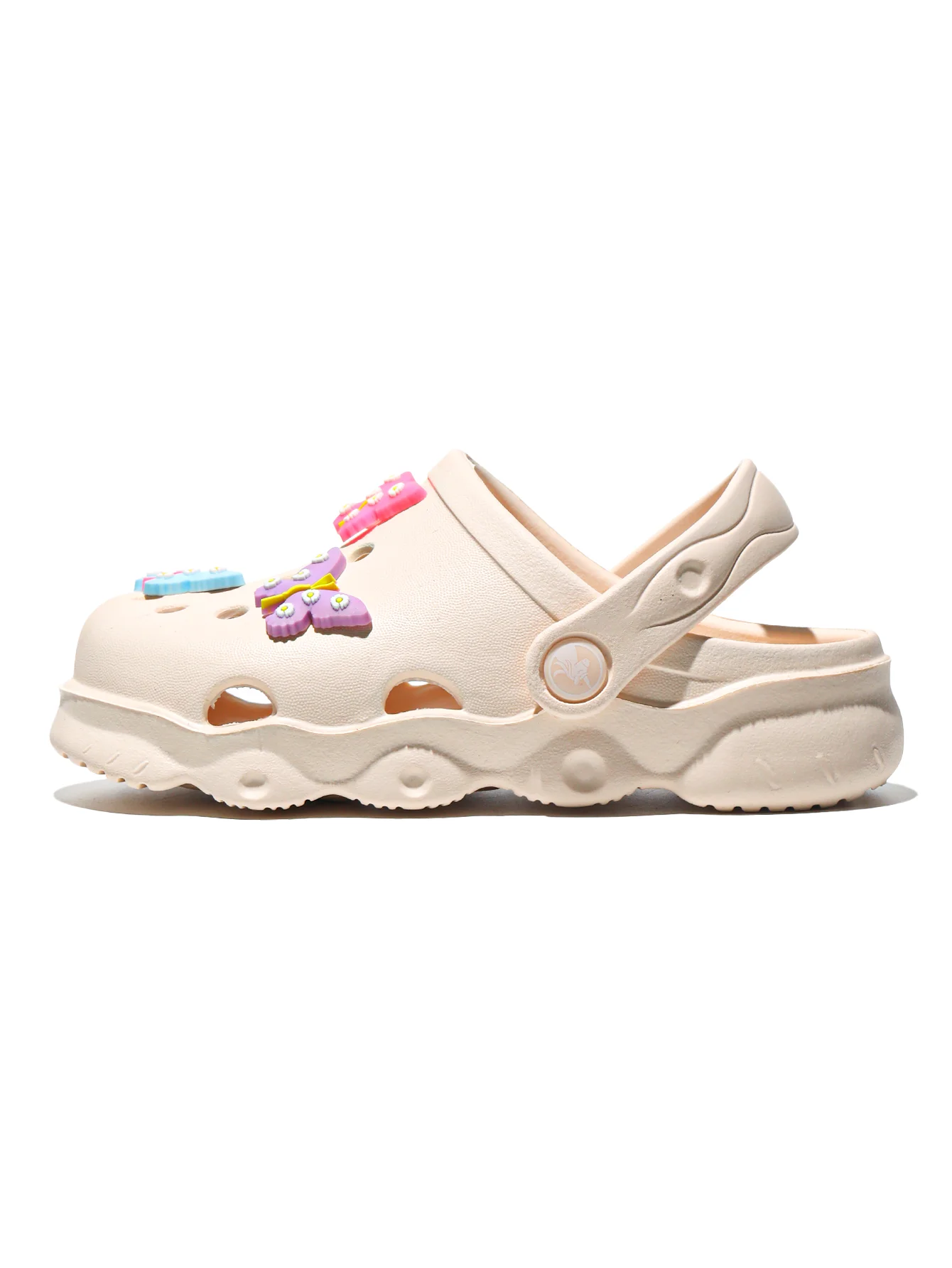 Kinder-Clogs, Leichte EVA-Gartenschuhe, Wasserdichte Rutschfeste Sandalen, Bequeme Slip-On Schuhe für Drinnen und Draußen 1214 – Detail 4