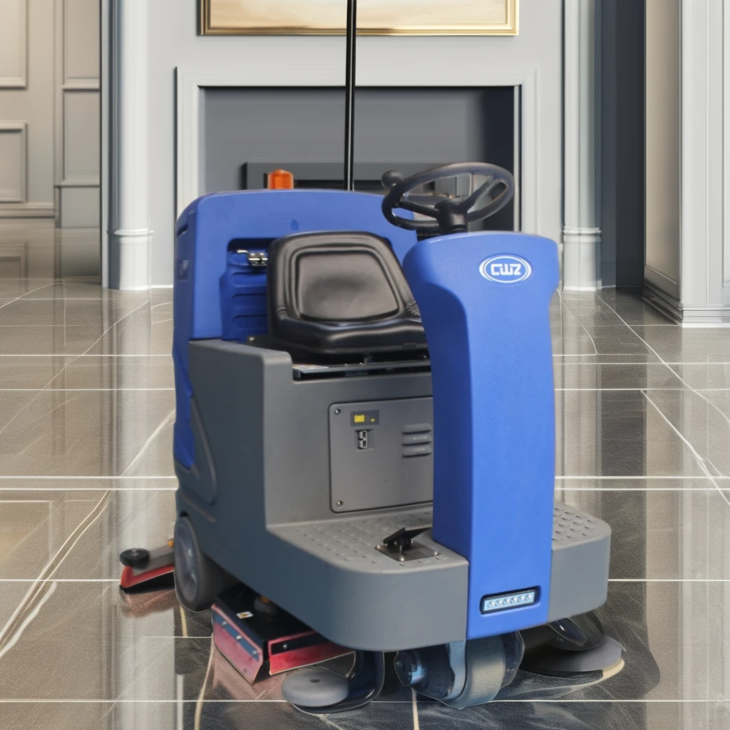 Ideal cleaning solution for large spaces: efficient, labor-saving and reliable.