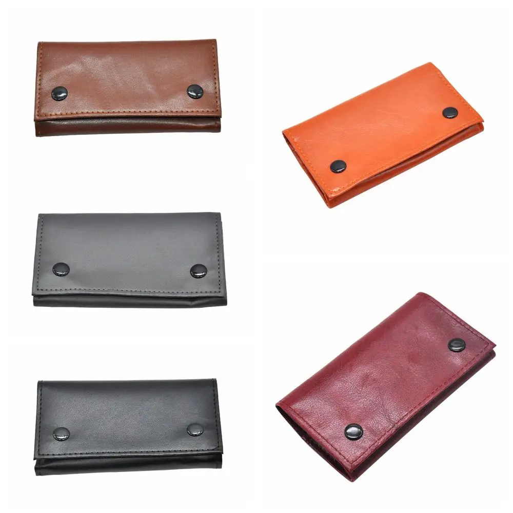 Wallet Pouch PU Leather Pocket Phone Pouch Lightweight Double-layer Mini Wallet Bag Portable Retro Phone Bag Mobile Phone