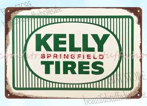 Springfield tires metal tin sign  reproduction wall posters