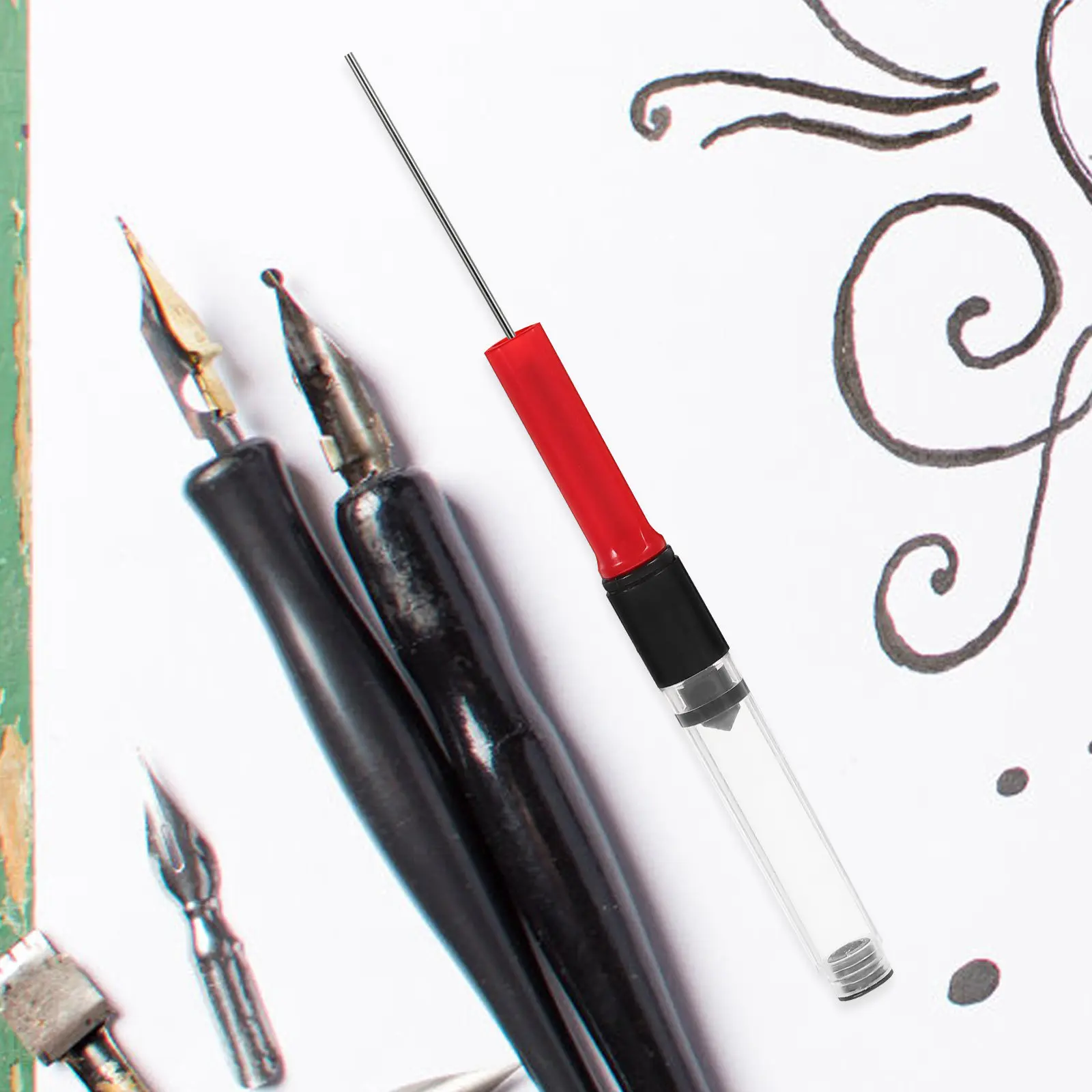 

10 шт. насадок для заправки чернил в ручных перьевых ручках, многоразовые шприцы для заправки