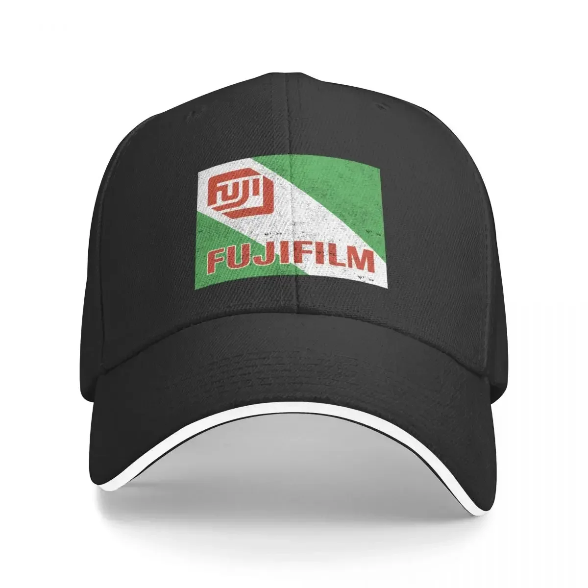 

FujiFilm Fuji Film Distressed Vintage Retro Logo Baseball Cap Golf Hat Man birthday For Men Women's