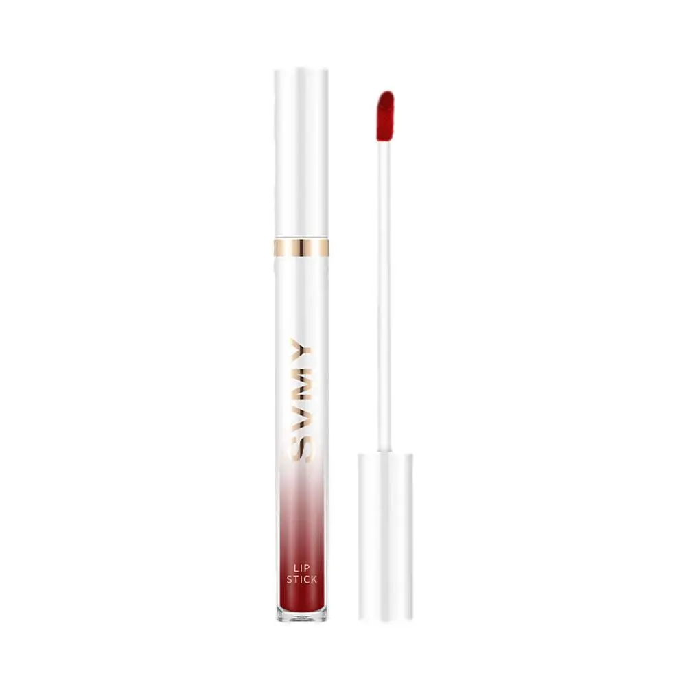 Lápiz labial líquido mate resistente al agua, tinte para labios y mejillas, maquillaje hidratante de larga duración, pigmento de doble uso, crueldad y luz, P8W3