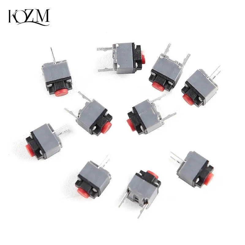 10Pcs Kailh Mute Button 6*6*7.3 Silent Switch Wireless Mouse Button Micro Switch