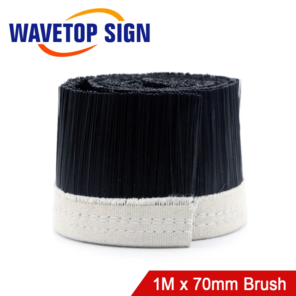 WaveTopSign 1Mx70mm Brush Vacuum Cleaner Engraving Machine Dust Cover For CNC Router