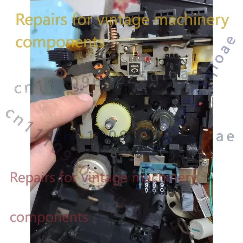 1PCS FOR Philips N22115 Cassette Deck Plastic Drive Gear Vintage Tape Recorder Mechanism Replacement Repair Spare Part