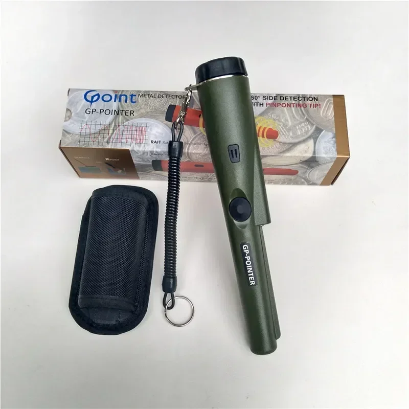 Professional Portable Handheld Metal Detector, Partial Waterproof Pinpointer, Underground Portable Gold Detector Assist Tool