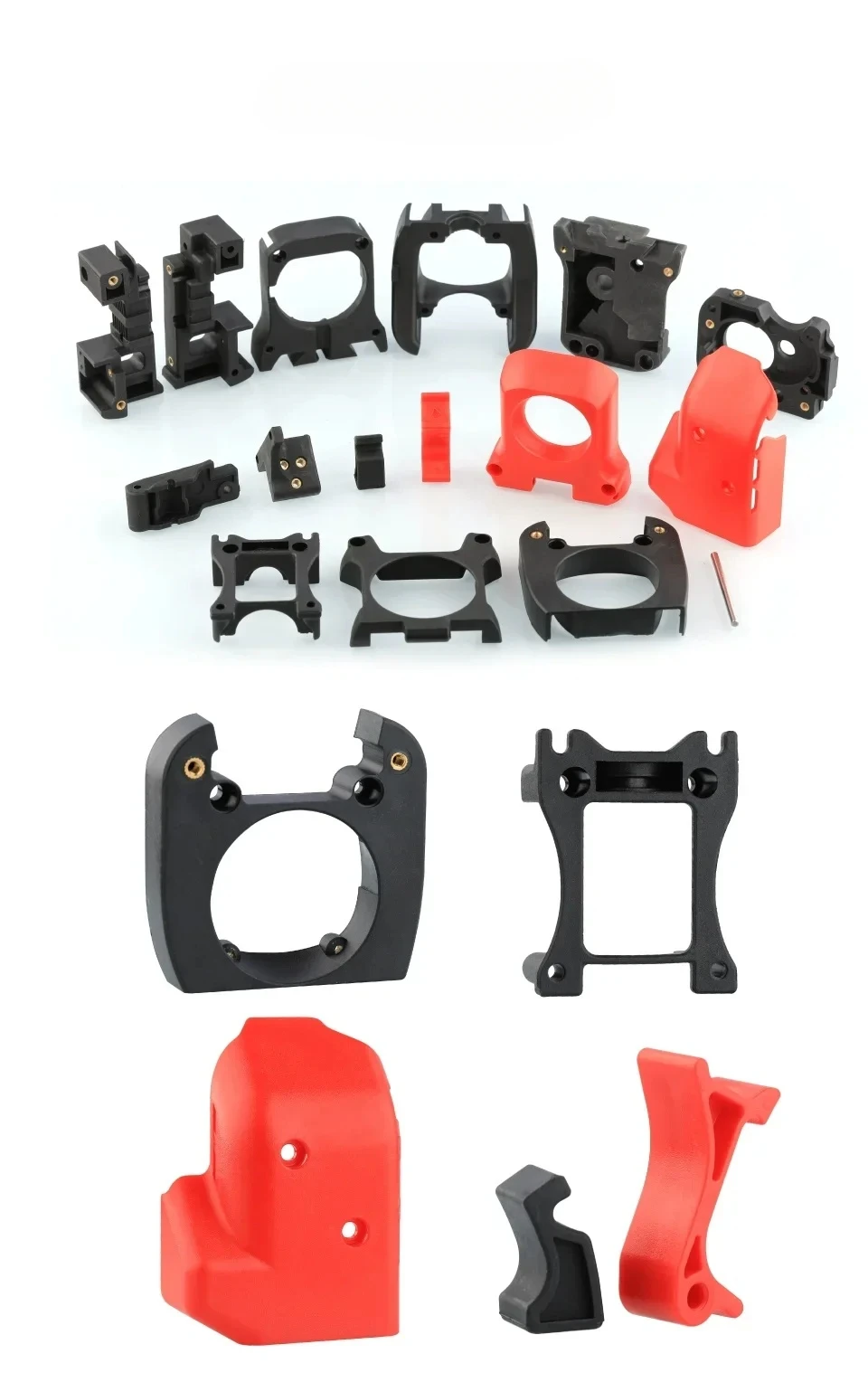 

Совершенно новая литье под давлением из мягкого нейлона и стекловолокна Voron R2 AB Заводная экструзионная головка подходит для 2.4 Trident