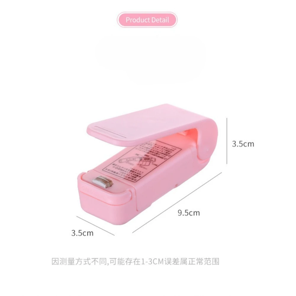Afbeelding 3: Mini Hea Bag Seal Machine Pakket Sealer Zakken Thermische Plastic Voedselzak