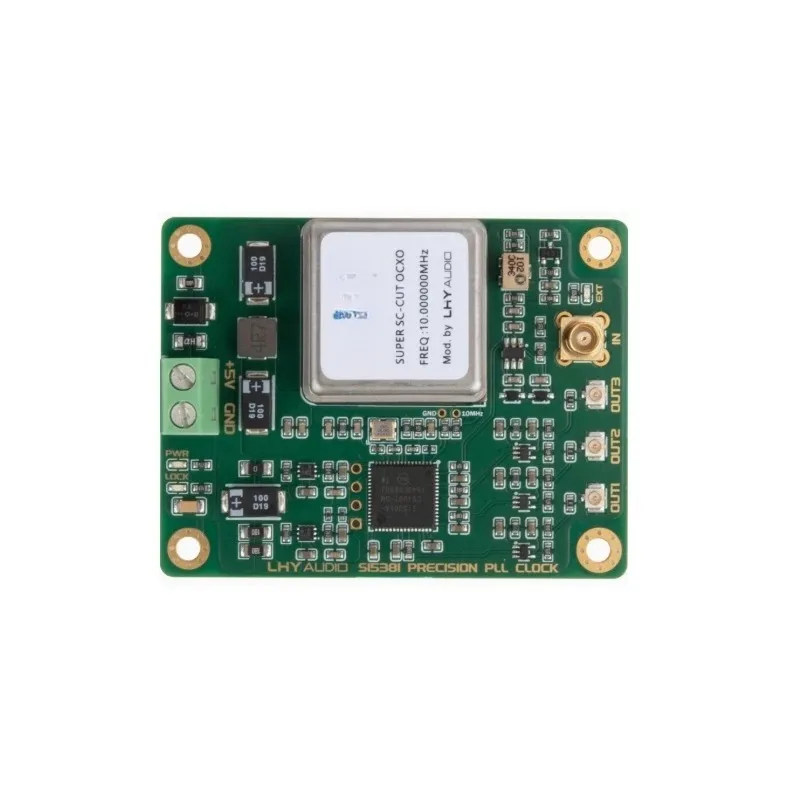 OCXO Constant Temperature Crystal Oscillator Clock Upgrade Board 22/24/25MHz Multi-channel Frequency PLL Output