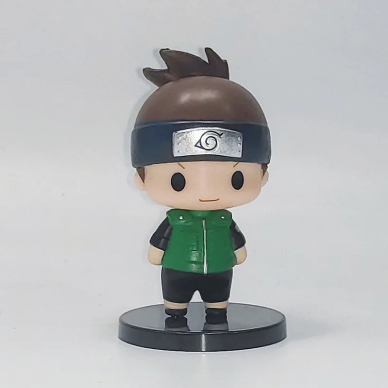 6 Stuks Anime Naruto Uzumaki Naruto Jiraiya Namikaze Minato Hyuga Hinata Doudou Ogen Leuke Model Speelgoed Gift Koc C Bodemtemperatuur figuur