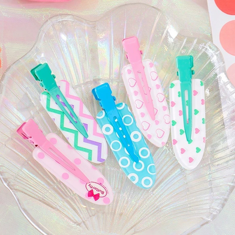 Candy Color No Bend Seamless Hair Clips Side Bangs Barrette Makeup Washing Face Accessories Women Girls Styling Hairpins